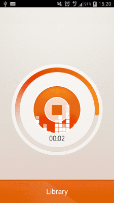 Screenshot of the application Mega Voice Changer - #2