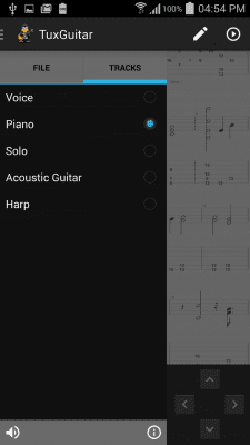 Screenshot of the application TuxGuitar - #2