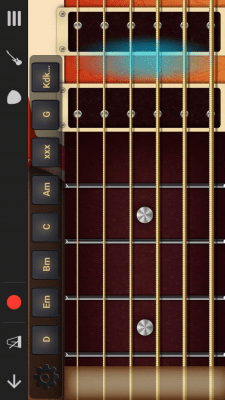 Screenshot of the application Walk Band - #4