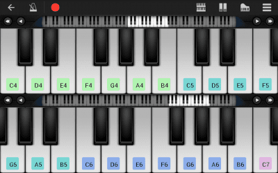 Screenshot of the application Walk Band - #9