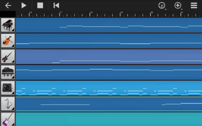Screenshot of the application Walk Band - #10
