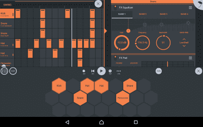 Screenshot of the application FL Studio Mobile - #5