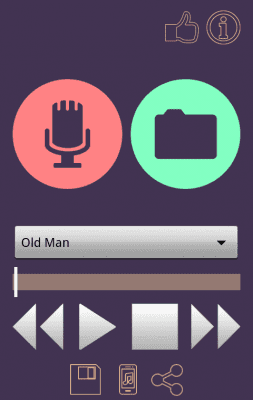 Screenshot of the application Effects: Voice MP3 Ringtones - #4