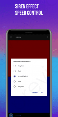 Screenshot of the application Siren for police - #3