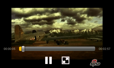 Screenshot of the application A8 Player ARMv7 Codec - #2