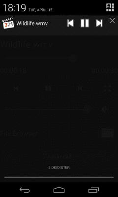 Screenshot of the application Media Player Classic Remote - #7