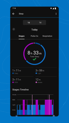Screenshot of the application Garmin Connect - #2