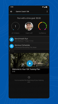 Screenshot of the application Garmin Connect - #7