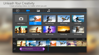 Screenshot of the application PowerDirector - Bundle Version - #4