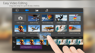 Screenshot of the application PowerDirector - Bundle Version - #5