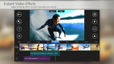 Screenshot of the application PowerDirector - Bundle Version - #6