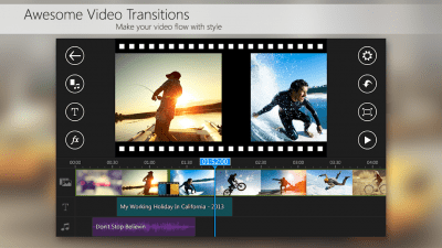 Screenshot of the application PowerDirector - Bundle Version - #7