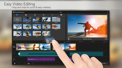 Screenshot of the application PowerDirector - Bundle Version - #12