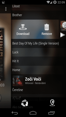 Screenshot of the application amaroKontrol - #2