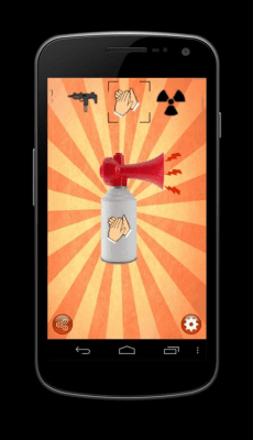 Screenshot of the application Air Horn - #2