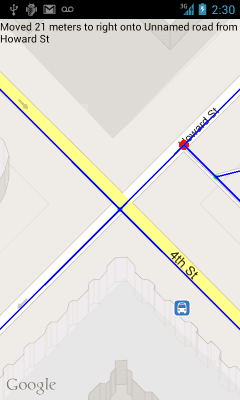 Screenshot of the application Intersection Explorer - #2