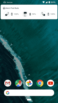 Screenshot of the application Google Pixel Buds - #2