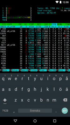 Screenshot of the application Termux - #2