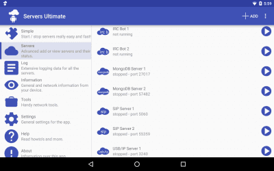 Screenshot of the application Servers Ultimate Pack D - #5
