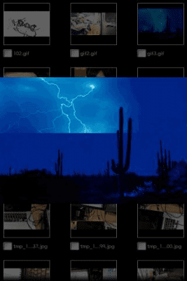 Screenshot of the application Animated GIF Viewer - #2