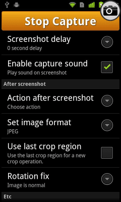Screenshot of the application Screenshot UX Trial - #2