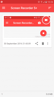 Screenshot of the application NLL Screen Recorder - #3
