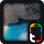 Download MYCOLORSCREEN Greece Seascape Theme