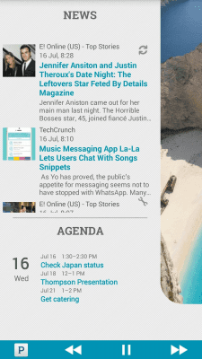 Screenshot of the application MYCOLORSCREEN Greece Seascape Theme - #2