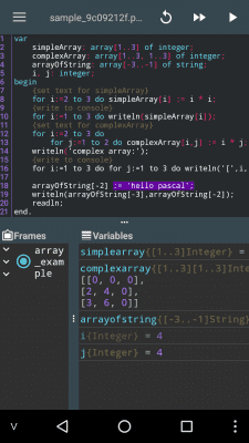 Screenshot of the application Pascal N-IDE - Editor And Compiler - Programming - #5