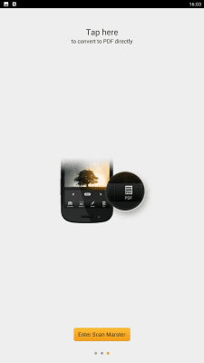 Screenshot of the application Scan Master - #3
