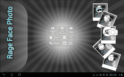 Screenshot of the application Rage Face Photo - #11