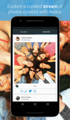 Screenshot of the application Aviary - #6