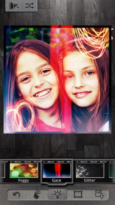 Screenshot of the application Pixlr-o-matic - #5