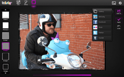 Screenshot of the application BeFunky Photo Editor - Tablets - #4