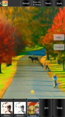 Screenshot of the application Bonfire Photo Editor Pro - #2