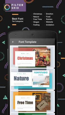Screenshot of the application FilterGrid - Photo Editor - #4