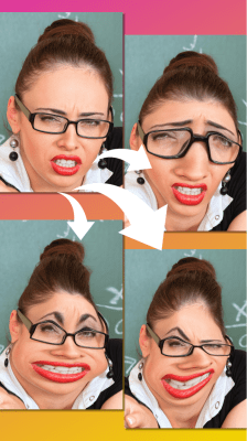 Screenshot of the application Photo Warp - #6
