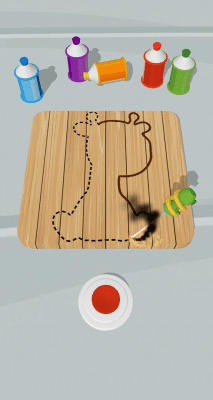 Screenshot of the application Cut and Paint - #2