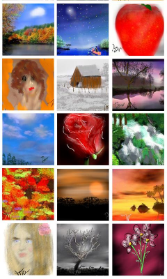Screenshot of the application Paint Joy - #5