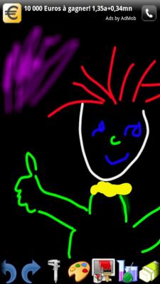 Screenshot of the application Paint Pro - #2