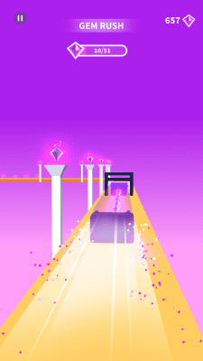Screenshot of the application Jelly Shift - #5