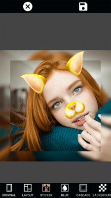 Screenshot of the application Eye Color Changer - #9