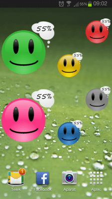 Screenshot of the application Smile Battery Pro Widget - #4