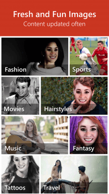 Screenshot of the application Microsoft Face Swap - #2