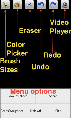 Screenshot of the application Magic Marker - #2