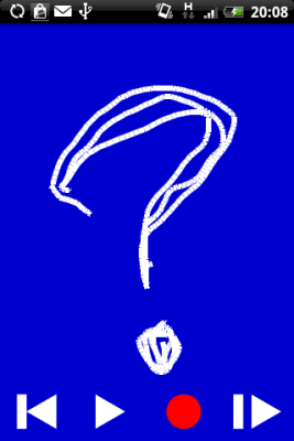 Screenshot of the application Shape Recorder Free - #2