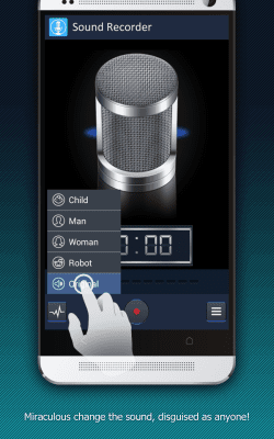 Screenshot of the application Rabbit Voice Recorder - #6
