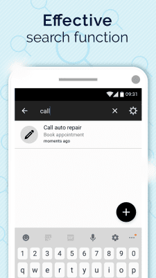 Screenshot of the application A simple notebook - #5