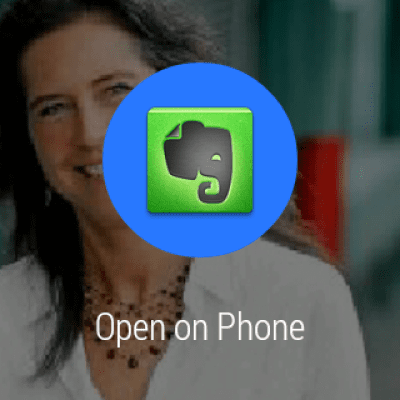 Screenshot of the application Evernote for Android Wear - #5