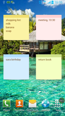 Screenshot of the application Safe Notes - #4